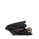 Cybex Coya Comfort Σύστημα Μεταφοράς 2-Σε-1 Με Πτυσσόμενο Πορτ Μπεμπέ Sepia Black | black Με Σκελετό Rosegold | rosegold