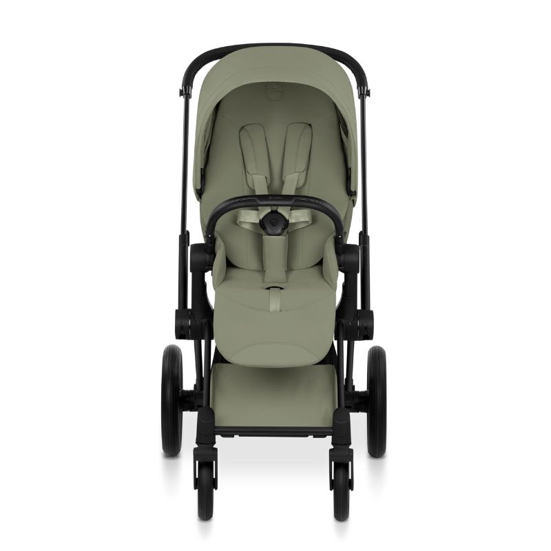 Cybex Priam Style Βρεφικό Καρότσι Sage Green | mid green Με Σκελετό Matt Black | black