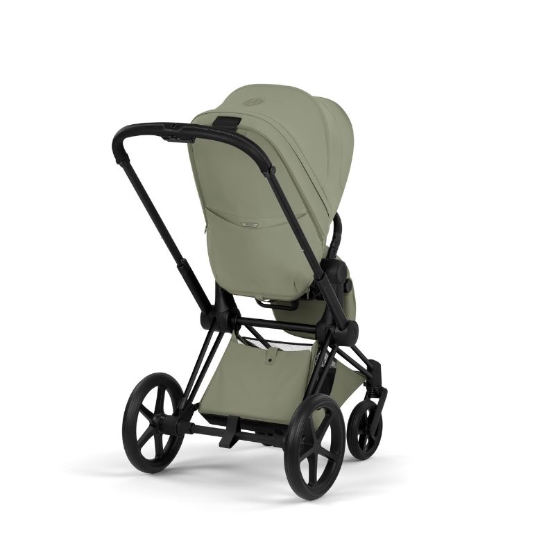 Cybex Priam Style Βρεφικό Καρότσι Sage Green | mid green Με Σκελετό Matt Black | black