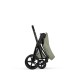 Cybex Priam Style Βρεφικό Καρότσι Sage Green | mid green Με Σκελετό Matt Black | black