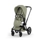 Cybex Priam Style Βρεφικό Καρότσι Sage Green | mid green Με Σκελετό Matt Black | black