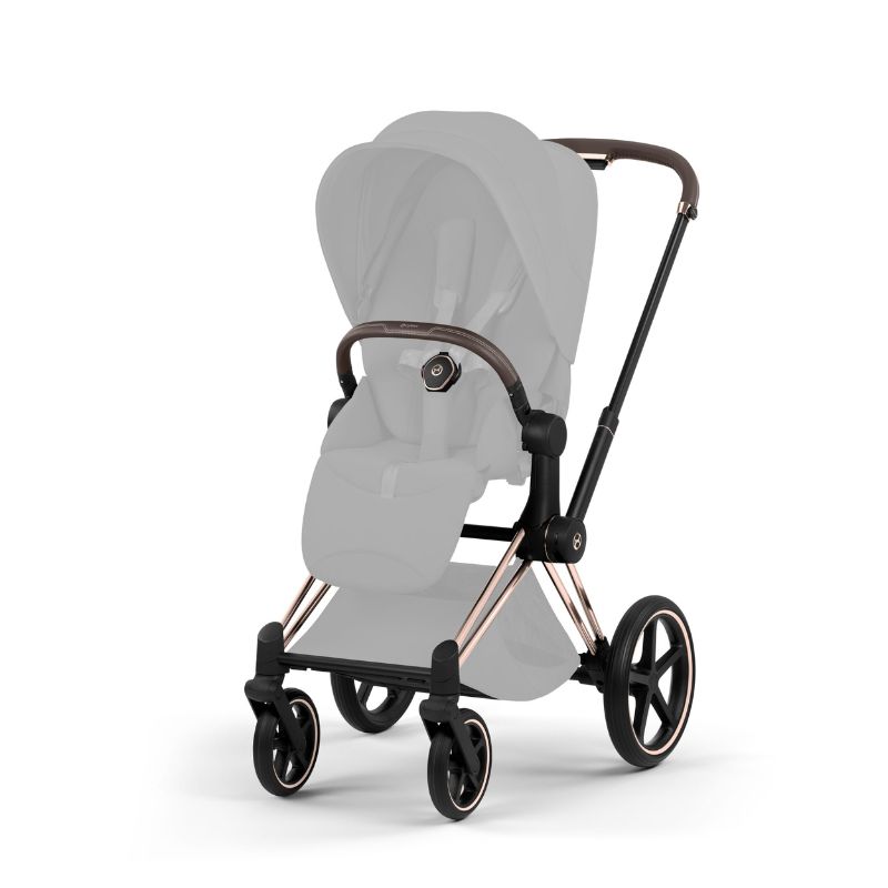 Cybex Priam Style Πλαίσιο Με Σκληρό Κομμάτι Θέσης Rosegold | rosegold