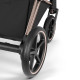 Cybex e-Priam Style Βρεφικό Καρότσι Sepia Black | black Με Σκελετό Rosegold | rosegold