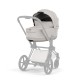 Cybex Priam Style Πτυσσόμενο Πορτ Μπεμπέ City Grey | light grey
