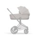 Cybex Priam Style Πτυσσόμενο Πορτ Μπεμπέ City Grey | light grey
