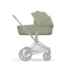 Cybex Priam Style Πτυσσόμενο Πορτ Μπεμπέ Sage Green | mid green