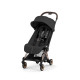 Cybex Coya Style Ελαφρύ Βρεφικό Καρότσι Sepia Black | black Με Σκελετό Rosegold | rosegold
