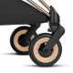Cybex Coya Style Ελαφρύ Βρεφικό Καρότσι Sepia Black | black Με Σκελετό Rosegold | rosegold