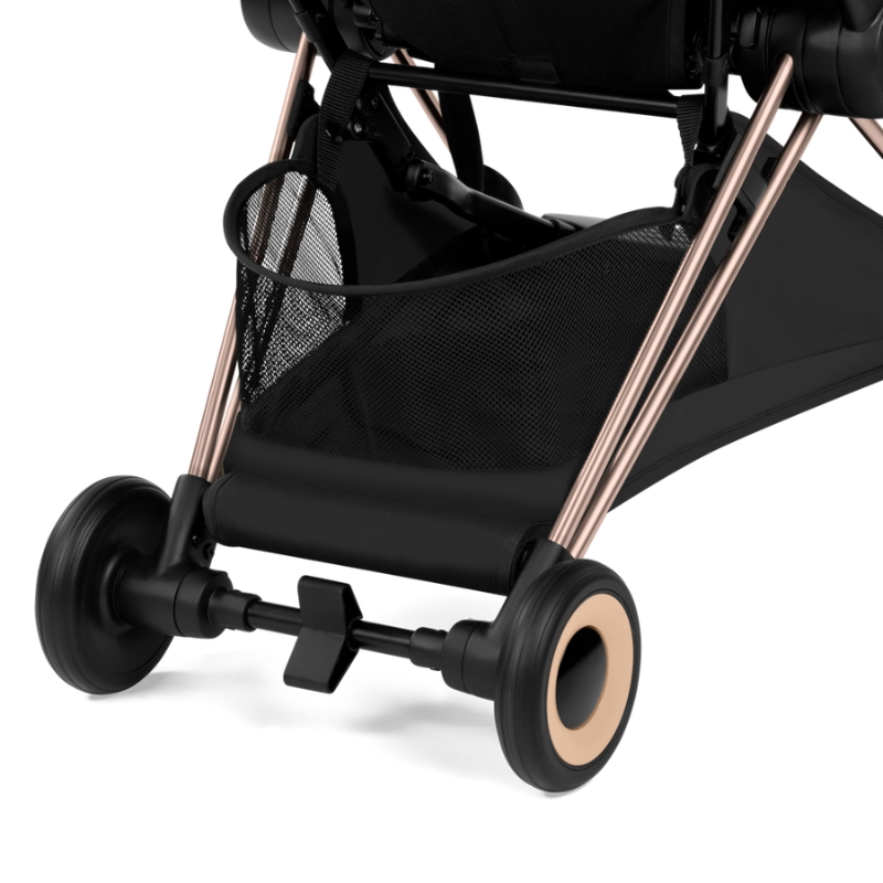 Cybex Coya Style Ελαφρύ Βρεφικό Καρότσι Sepia Black | black Με Σκελετό Rosegold | rosegold