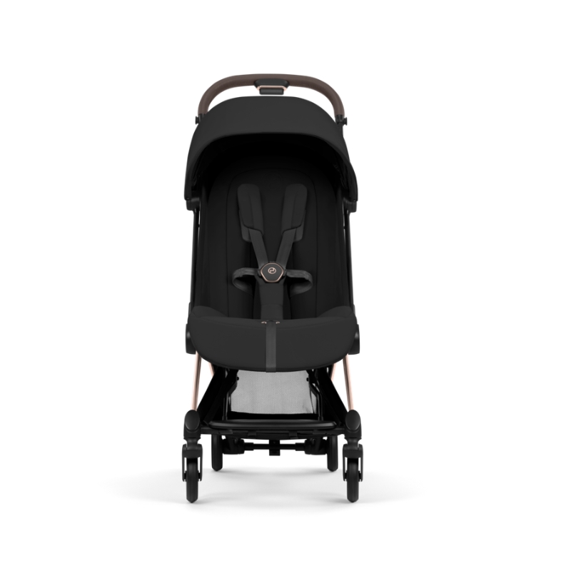 Cybex Coya Style Ελαφρύ Βρεφικό Καρότσι Sepia Black | black Με Σκελετό Rosegold | rosegold