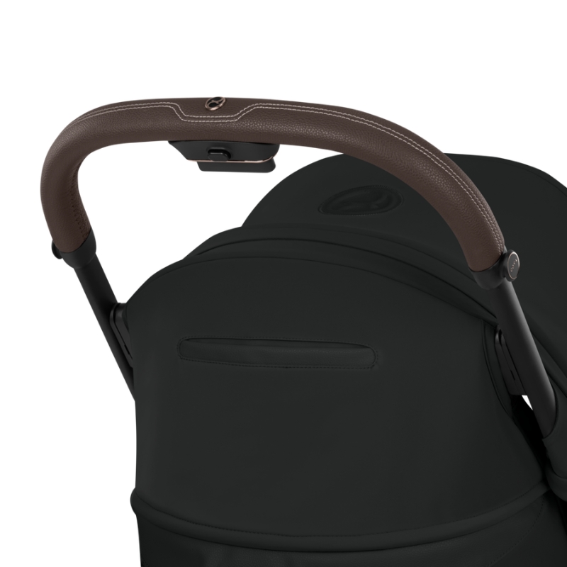Cybex Coya Style Ελαφρύ Βρεφικό Καρότσι Sepia Black | black Με Σκελετό Rosegold | rosegold
