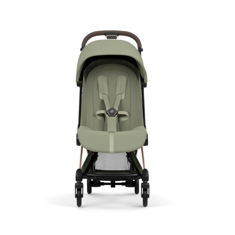 Cybex Coya Style Ελαφρύ Βρεφικό Καρότσι Sage Green | mid green Με Σκελετό Rosegold | rosegold