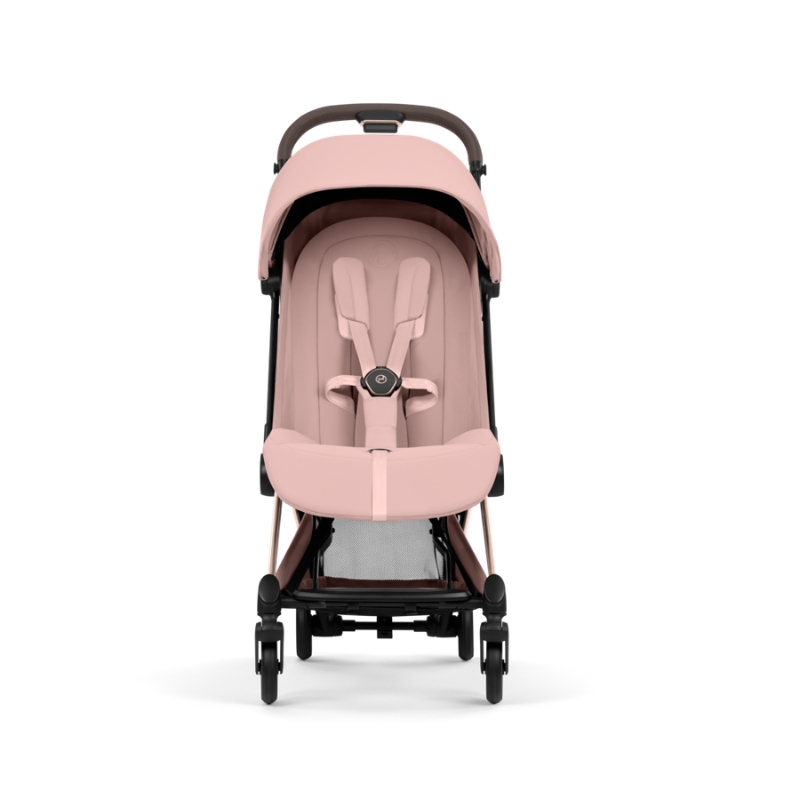 Cybex Coya Style Ελαφρύ Βρεφικό Καρότσι Peach Pink | light pink Με Σκελετό Rosegold | rosegold