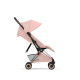 Cybex Coya Style Ελαφρύ Βρεφικό Καρότσι Peach Pink | light pink Με Σκελετό Rosegold | rosegold