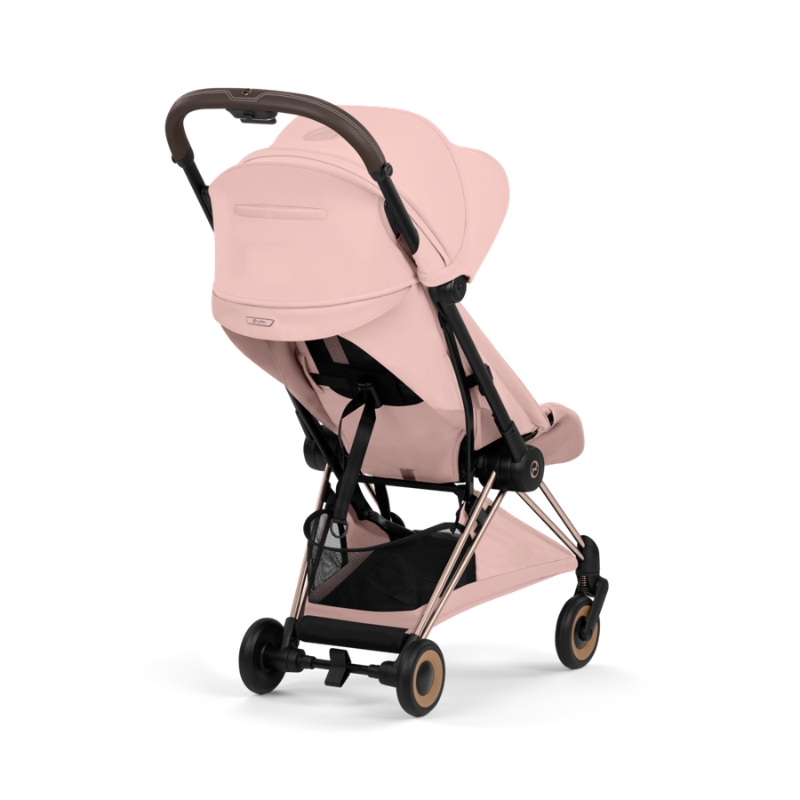 Cybex Coya Style Ελαφρύ Βρεφικό Καρότσι Peach Pink | light pink Με Σκελετό Rosegold | rosegold
