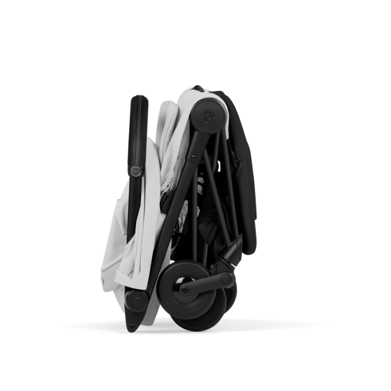 Cybex Coya Style Ελαφρύ Βρεφικό Καρότσι Off White | light beige Με Σκελετό Matt Black | black