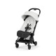 Cybex Coya Style Ελαφρύ Βρεφικό Καρότσι Off White | light beige Με Σκελετό Matt Black | black