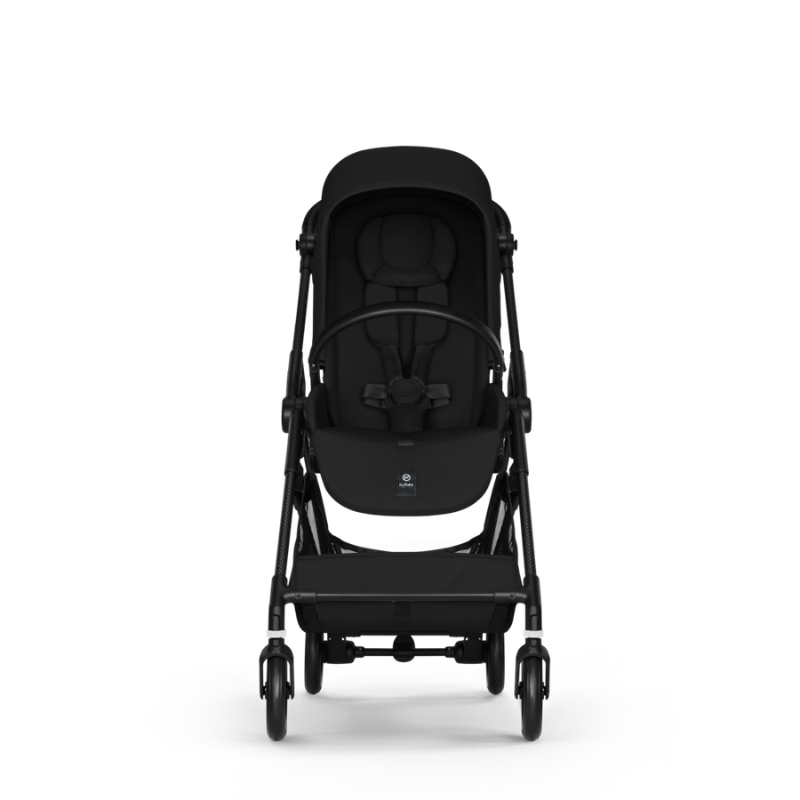 Cybex Melio Carbon Ελαφρύ Βρεφικό Καρότσι Magic Black | black