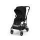 Cybex Melio Carbon Ελαφρύ Βρεφικό Καρότσι Magic Black | black