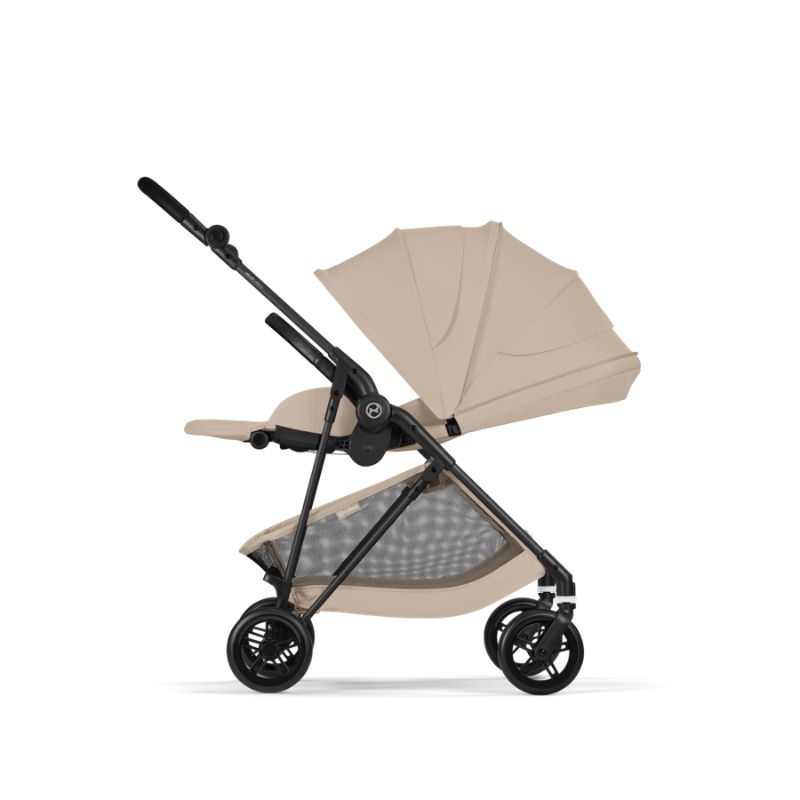Cybex Melio Carbon Ελαφρύ Βρεφικό Καρότσι Almond Beige | beige