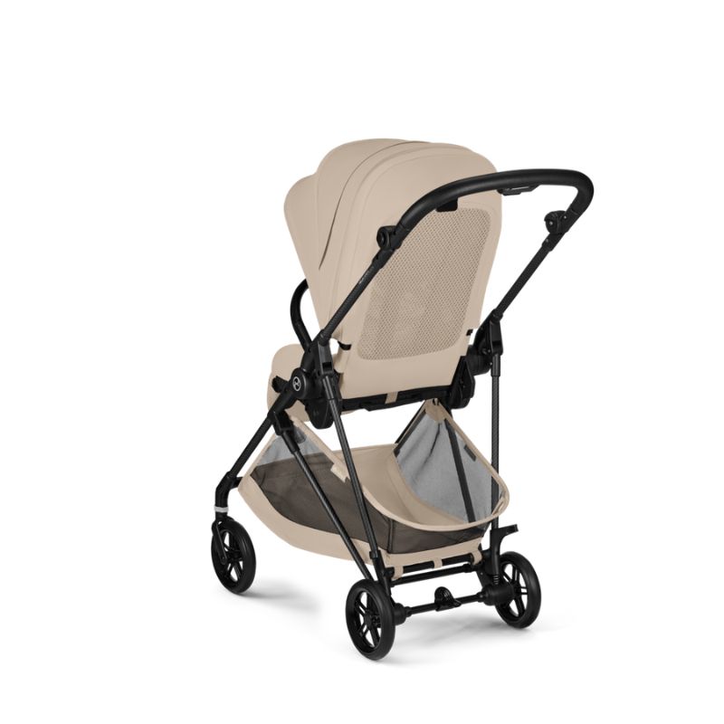 Cybex Melio Carbon Ελαφρύ Βρεφικό Καρότσι Almond Beige | beige