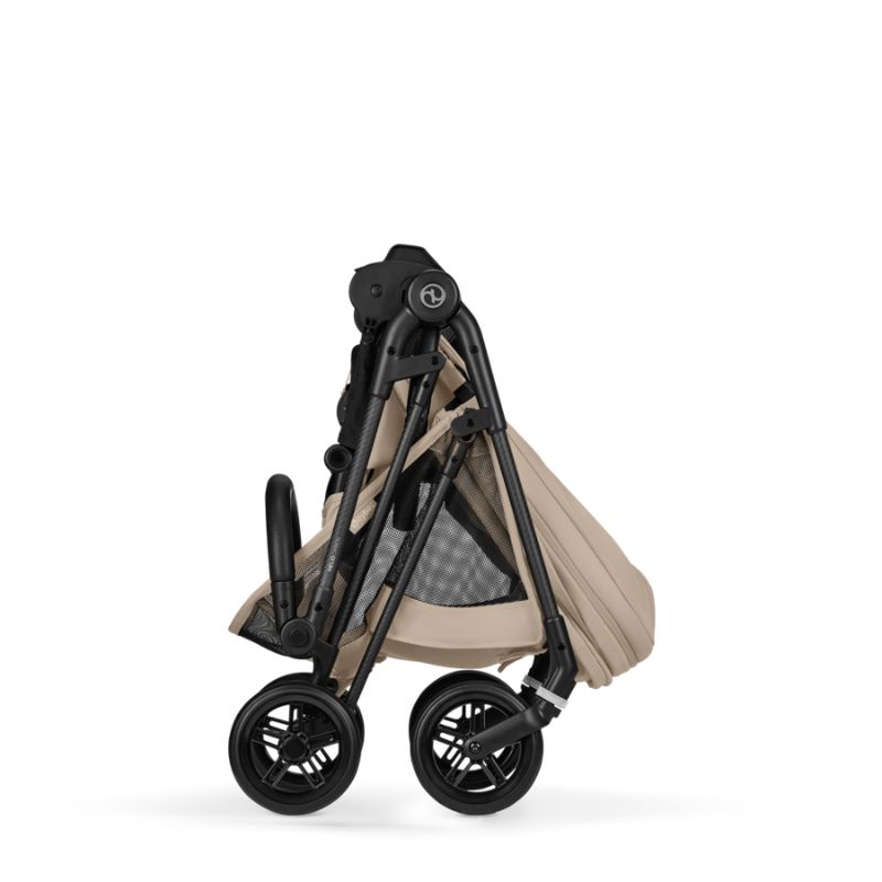 Cybex Melio Carbon Ελαφρύ Βρεφικό Καρότσι Almond Beige | beige