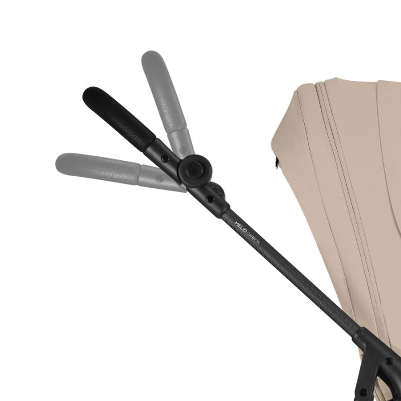 Cybex Melio Carbon Ελαφρύ Βρεφικό Καρότσι Almond Beige | beige