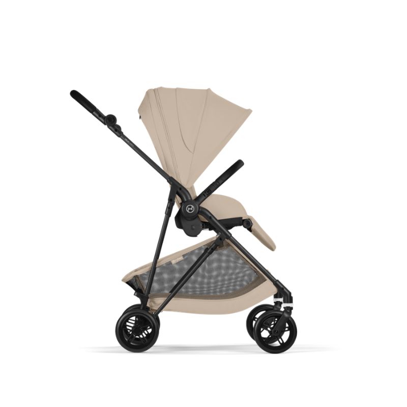 Cybex Melio Carbon Ελαφρύ Βρεφικό Καρότσι Almond Beige | beige