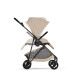 Cybex Melio Carbon Ελαφρύ Βρεφικό Καρότσι Almond Beige | beige