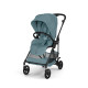 Cybex Melio Carbon Ελαφρύ Βρεφικό Καρότσι Stormy Blue | light blue
