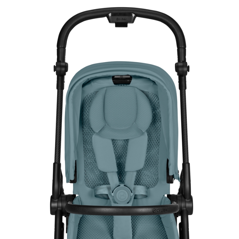 Cybex Melio Carbon Ελαφρύ Βρεφικό Καρότσι Stormy Blue | light blue