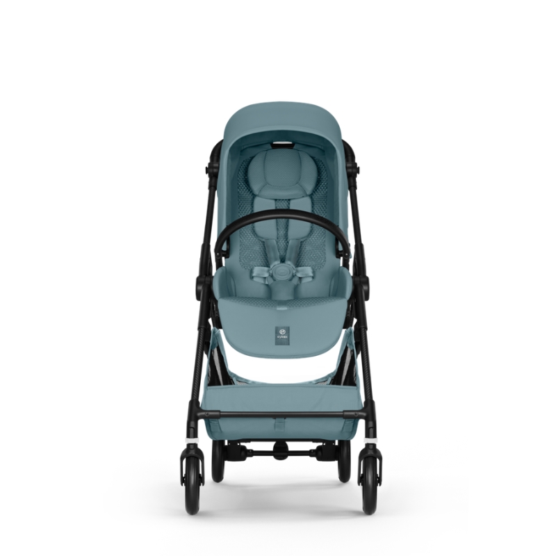 Cybex Melio Carbon Ελαφρύ Βρεφικό Καρότσι Stormy Blue | light blue