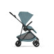 Cybex Melio Carbon Ελαφρύ Βρεφικό Καρότσι Stormy Blue | light blue