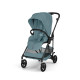 Cybex Melio Carbon Ελαφρύ Βρεφικό Καρότσι Stormy Blue | light blue