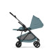 Cybex Melio Carbon Ελαφρύ Βρεφικό Καρότσι Stormy Blue | light blue