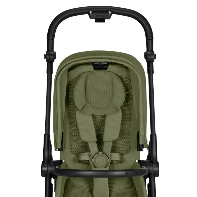 Cybex Melio Carbon Ελαφρύ Βρεφικό Καρότσι Moss Green | khaki