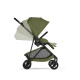 Cybex Melio Carbon Ελαφρύ Βρεφικό Καρότσι Moss Green | khaki