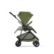 Cybex Melio Carbon Ελαφρύ Βρεφικό Καρότσι Moss Green | khaki