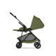 Cybex Melio Carbon Ελαφρύ Βρεφικό Καρότσι Moss Green | khaki