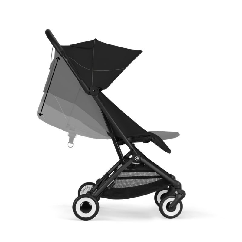 Cybex Orfeo Ελαφρύ Βρεφικό Καρότσι BLK Magic Black | black