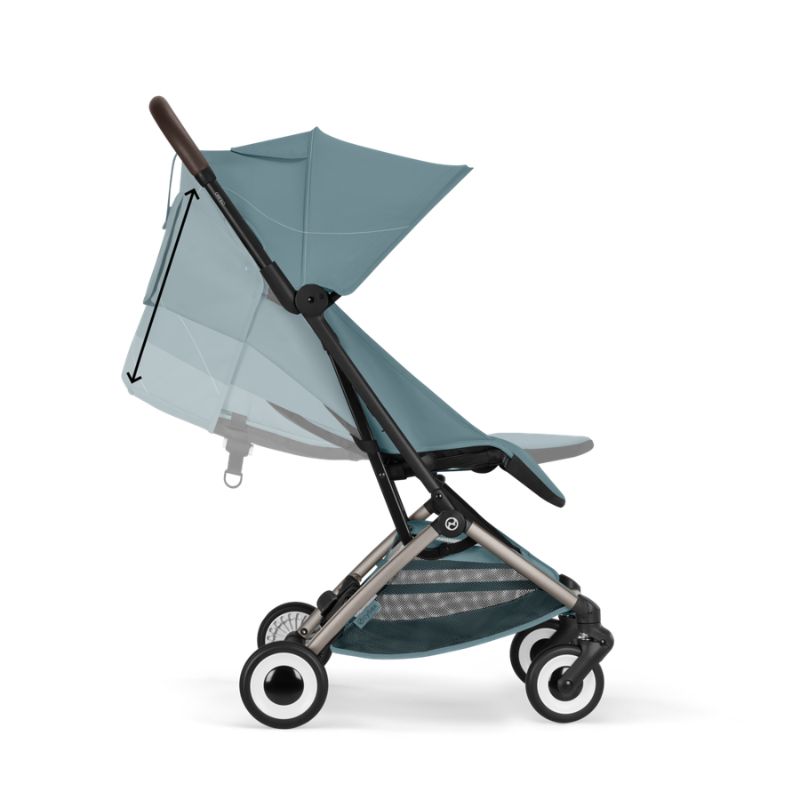 Cybex Orfeo Ελαφρύ Βρεφικό Καρότσι TPE Stormy Blue | light blue