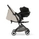 Cybex Orfeo Ελαφρύ Βρεφικό Καρότσι BLK Dune Grey | grey