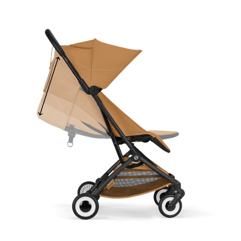 Cybex Orfeo Ελαφρύ Βρεφικό Καρότσι BLK Cinnamon Yellow | dark yellow
