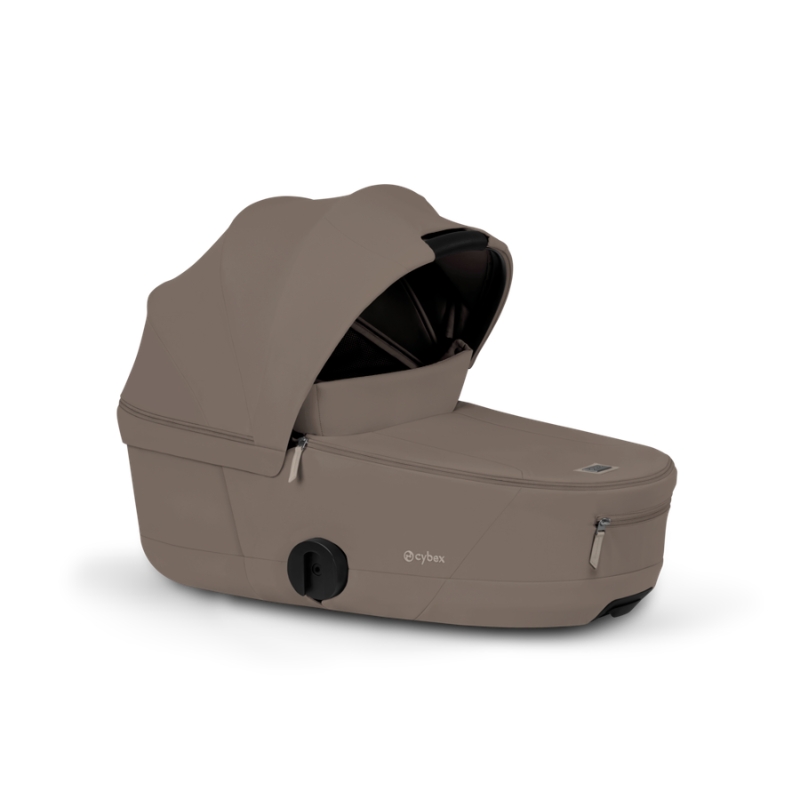 Cybex Mios Comfort Σύστημα Μεταφοράς 2-Σε-1 Με Πτυσσόμενο Πορτ Μπεμπέ Coconut Brown | dark brown Με Σκελετό Matt Black | black