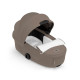 Cybex Mios Comfort Σύστημα Μεταφοράς 2-Σε-1 Με Πτυσσόμενο Πορτ Μπεμπέ Coconut Brown | dark brown Με Σκελετό Matt Black | black