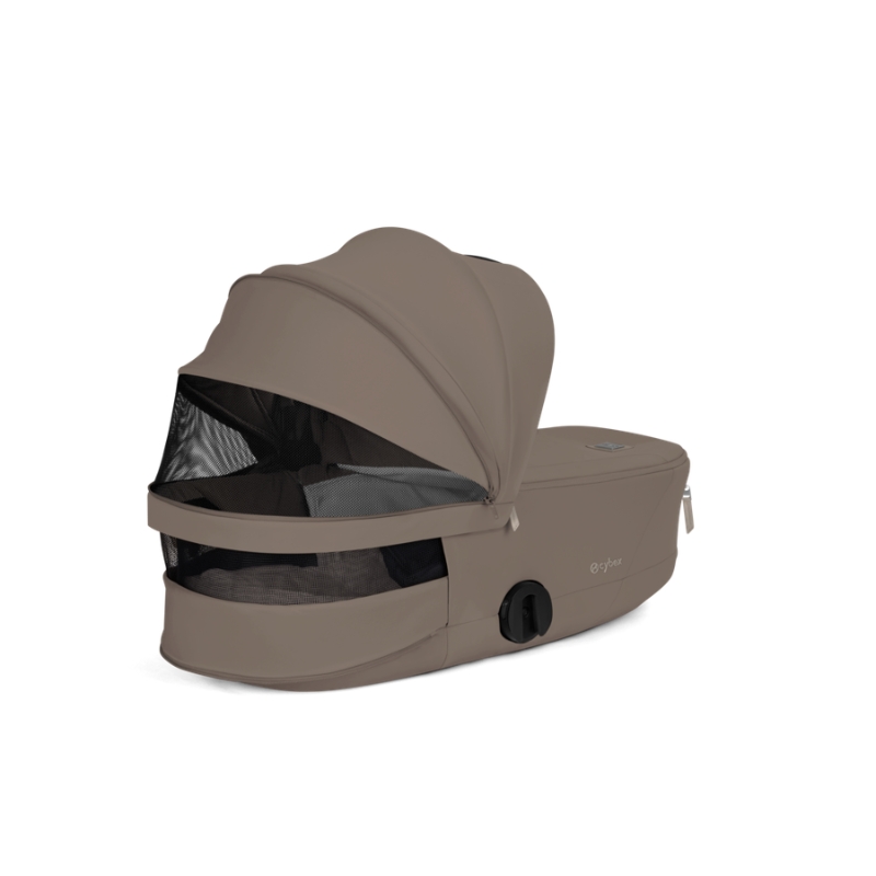 Cybex Mios Comfort Σύστημα Μεταφοράς 2-Σε-1 Με Πτυσσόμενο Πορτ Μπεμπέ Coconut Brown | dark brown Με Σκελετό Matt Black | black