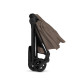 Cybex Mios Comfort Σύστημα Μεταφοράς 2-Σε-1 Με Πτυσσόμενο Πορτ Μπεμπέ Coconut Brown | dark brown Με Σκελετό Matt Black | black