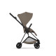 Cybex Mios Comfort Σύστημα Μεταφοράς 2-Σε-1 Με Πτυσσόμενο Πορτ Μπεμπέ Coconut Brown | dark brown Με Σκελετό Matt Black | black