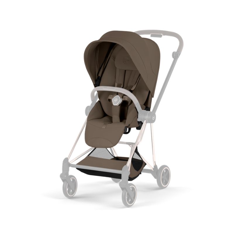 Cybex Mios Style Πακέτο Καθίσματος Coconut Brown | dark brown