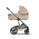 Cybex Balios S Lux Σύστημα Μεταφοράς Με Πορτ Μπεμπέ S Lux Almond Beige | beige Και Cloud G3 i-Size Κάθισμα Αυτοκινήτου 40-87cm Almond Beige | beige